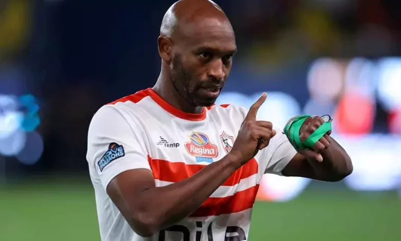 جمهور الزمالك يهتف لشيكابالا في مباراة المقاولون