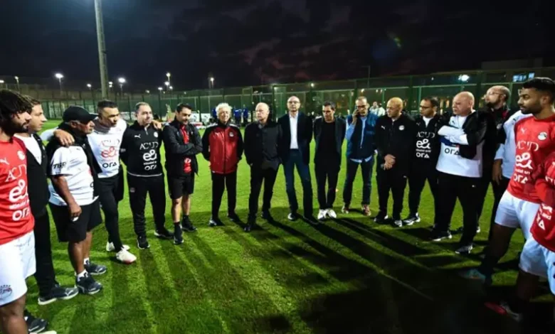 أبوريدة يدعم منتخب مصر المشارك في كأس العرب