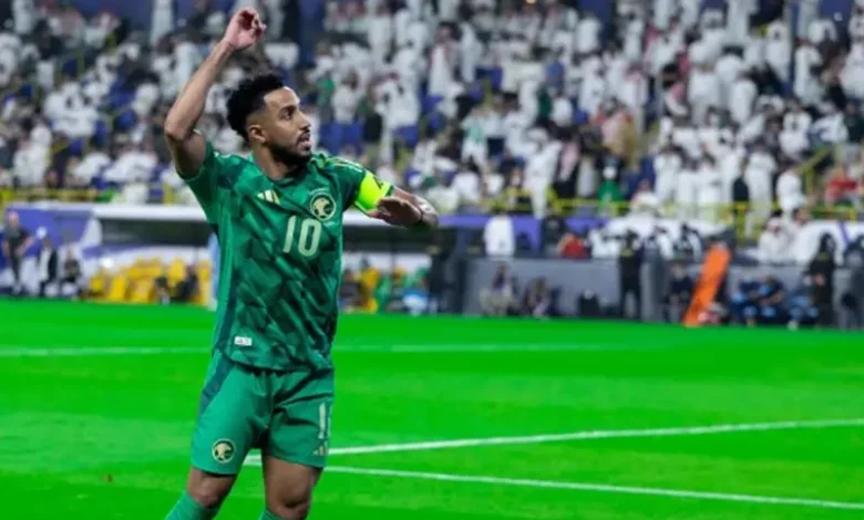 سالم الدوسري يستعد لخوض المئوية الدولية مع السعودية