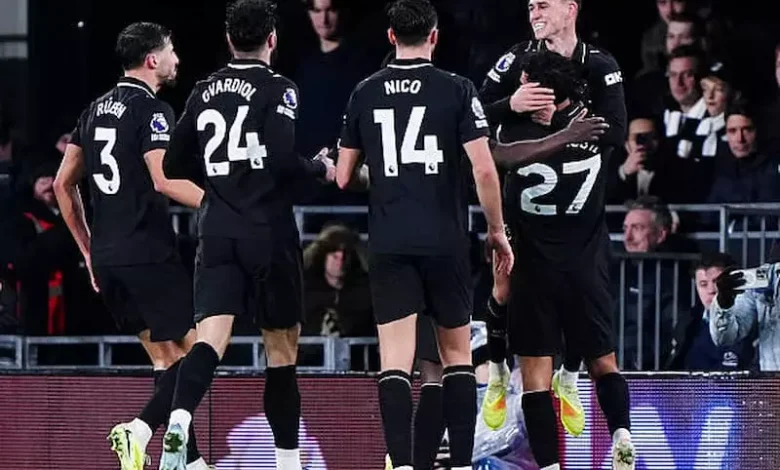 مانشستر سيتي يتجاوز عقبة فولهام في مباراة الـ 9 أهداف