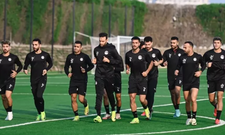 مران منتخب مصر في كأس العرب.. تدريبات استشفائية